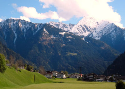 Blick in den Zillertaler Hauptkamm
